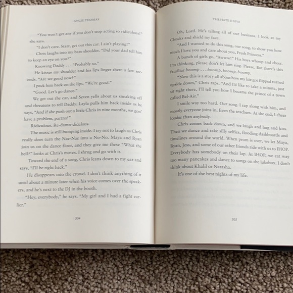 The Hate U Give Hardcover Book - Picture 2 of 2